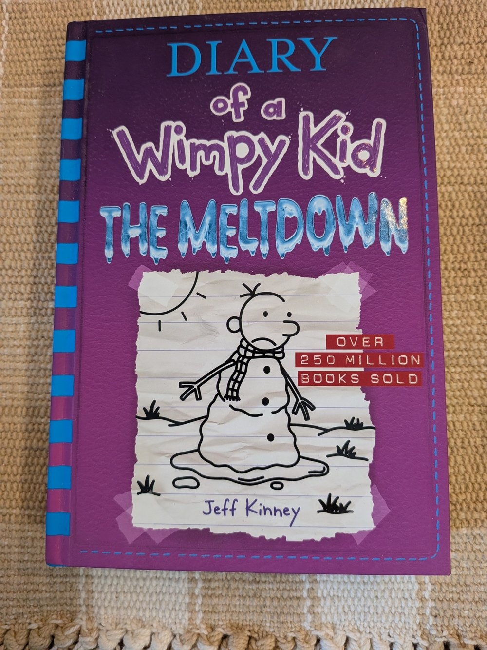 Diary of a Wimpy Kid: The Meltdown - Purple Cover